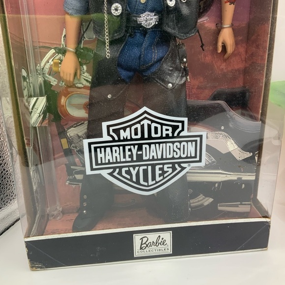 Harley-Davison 1999 Mattel Biker Ken Collector Edition Vintage Doll - Picture 3 of 9